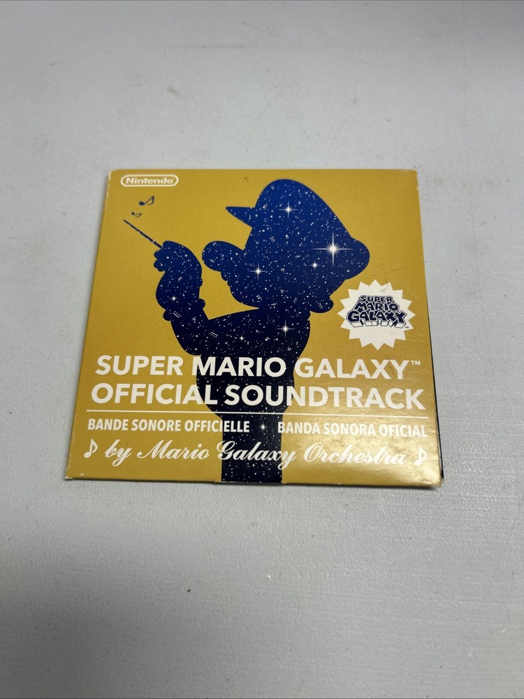 Nintendo Wii Super Mario Galaxy Official Soundtrack