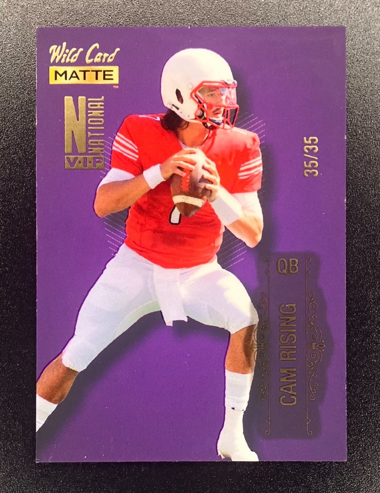 2023 Wild Card Matte Cam Rising Purple 35/35