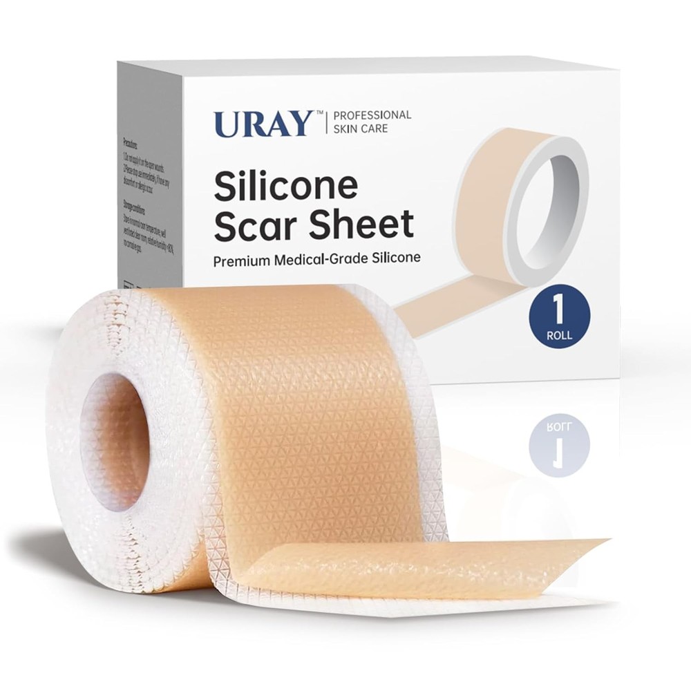 Silicone Scar Tape for Surgery Recovery 120x1.5 Inches