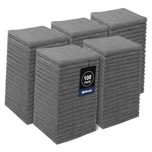 Washcloths Bulk - 100 Pack - Face Towels (12