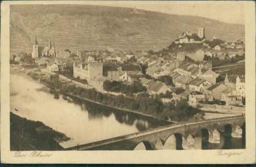 Ansichtskarte Bingen Der Rhein  (b133)