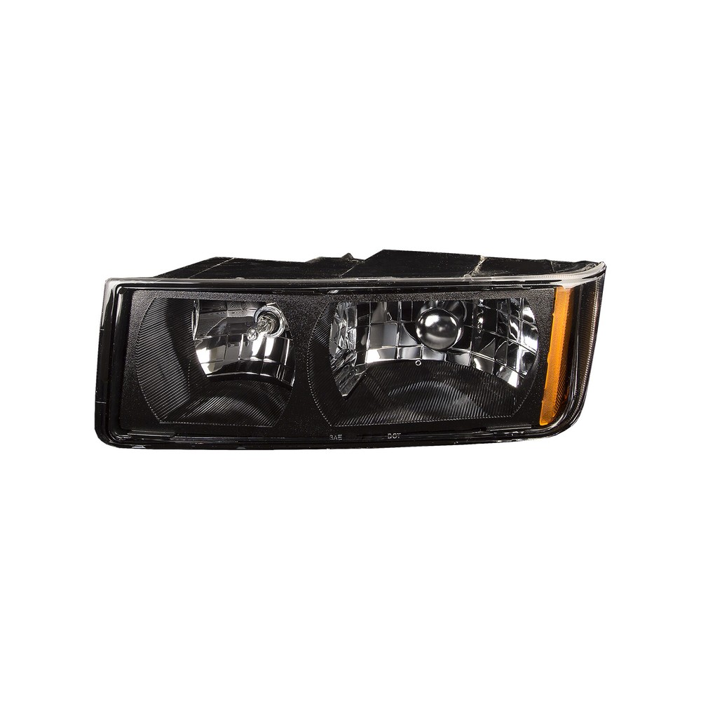 02-06 Chevy Avalanche Driver Side Headlight with Lower Cladding
