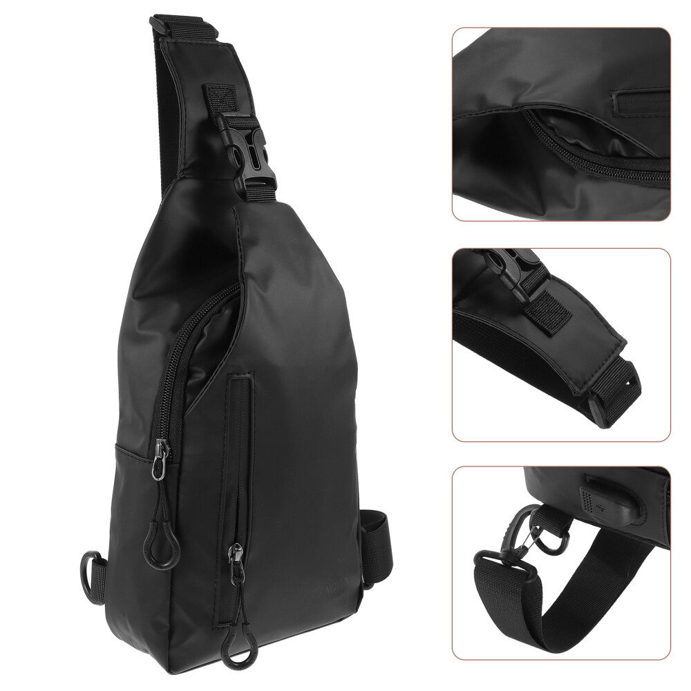 Waterproof Sling Chest Backpack for Hiking Camping - Men & Women