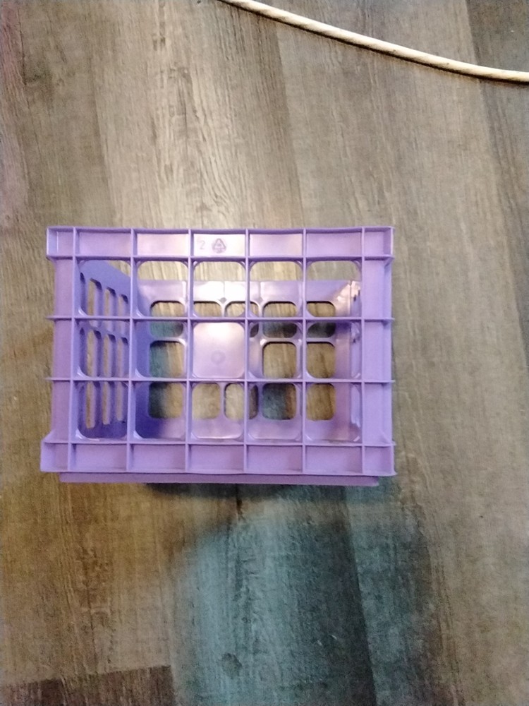Mini Purple Crate Cute to Storage Small Items Fun For Anyone