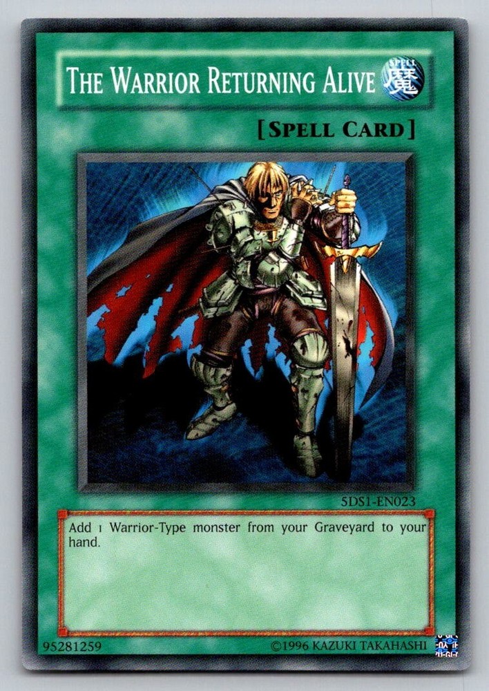 Warrior Returning Alive 5DS1-EN023 Yu-Gi-Oh Card