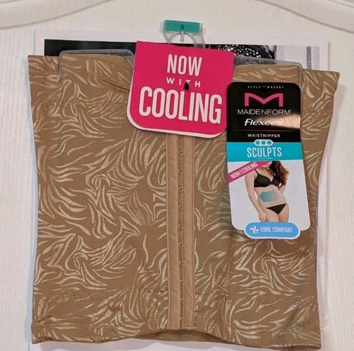 Maidenform Flexees Cool Comfort Ultra Firm Waist Trainer Corset Shapewear Small