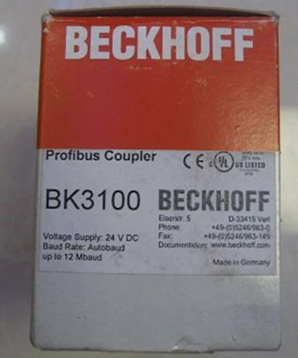 New In Box Beckhoff BK3100 PLC Module BK3100 BK3100 Free shipping