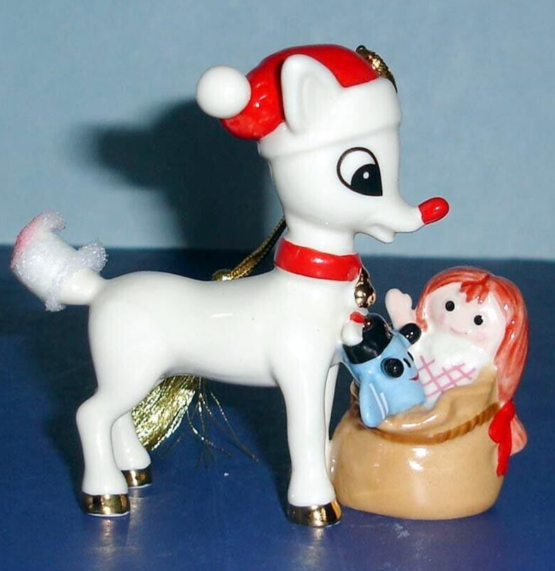 Lenox Rudolph Red Nosed Reindeer 60th Anniversary 2024 Gift Ornament  