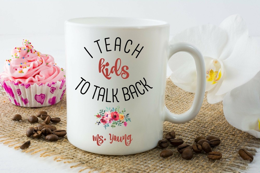 Personalized Speech Therapist Gift Mug for SLPs  