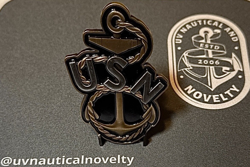 Rare Jacksonville 2016 CPO Pride Day Challenge Coin USN-image