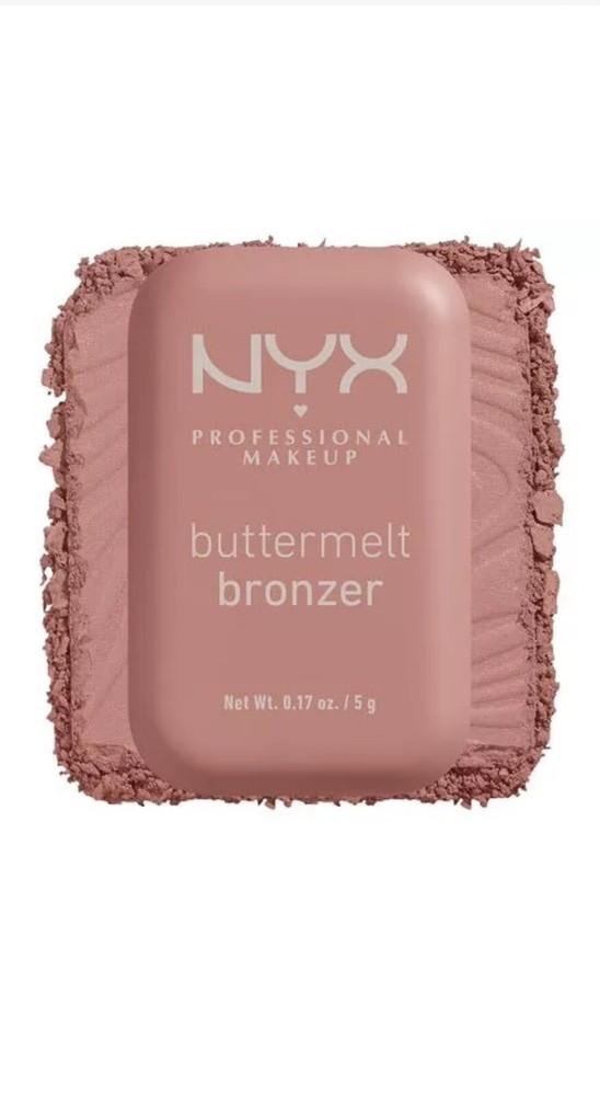 NYX Buttermelt Pressed Powder Natural Finish Bronzer ~BMB01 Butta Cup
