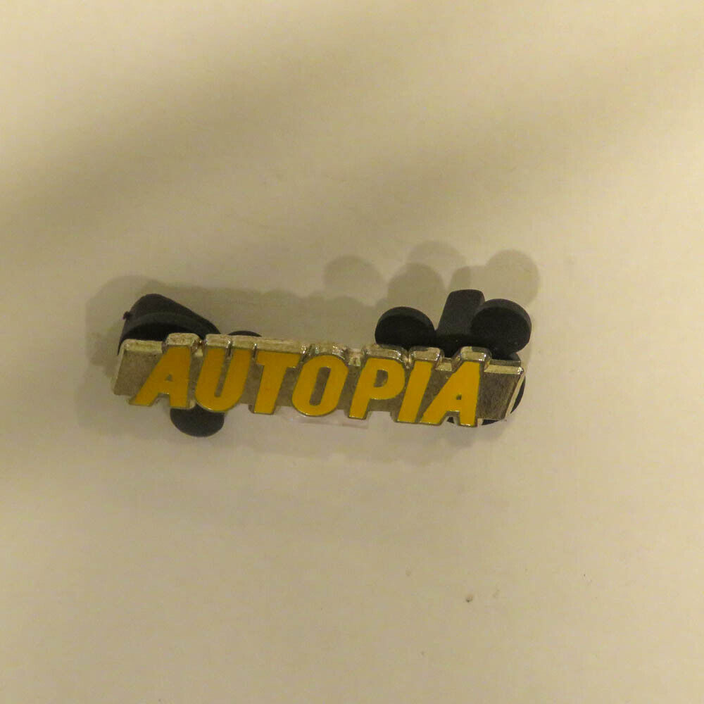 Disney Catalog  Disneyland Tomorrowland Boxed 8 Pin Set Autopia Pin