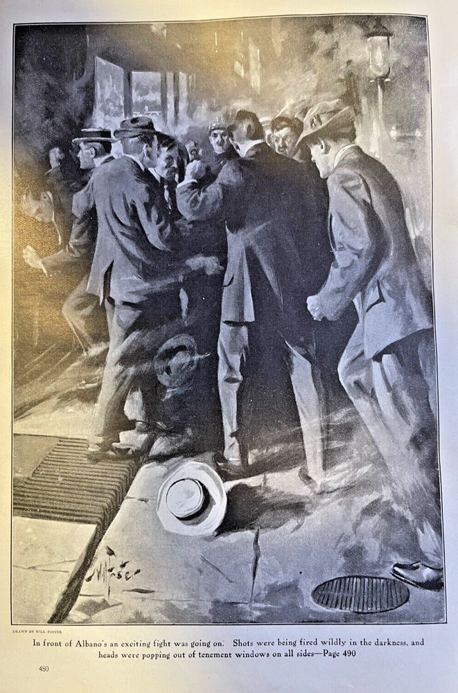 1911 Early Crime Story The Black Hand Detective Kennedy by Arthur B Reeve