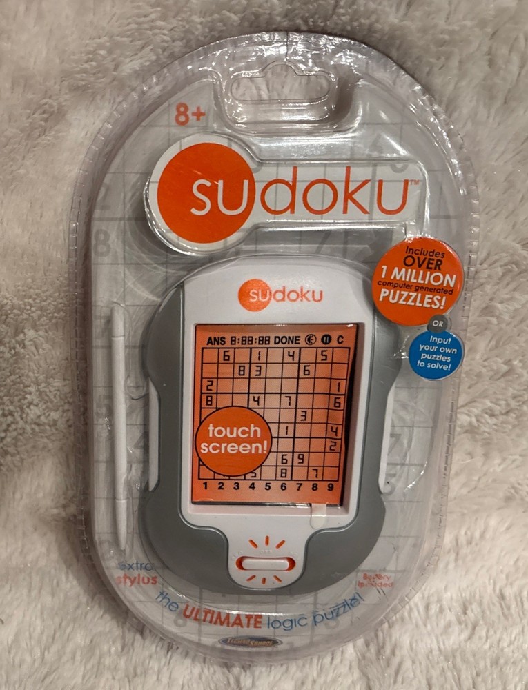 Touch Screen Sudoku Handheld Game #20701 New In Package