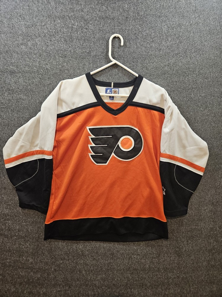 Philadelphia Flyers Vintage Starter NHL Hockey Jersey Mens MED EUC 1990s Retro