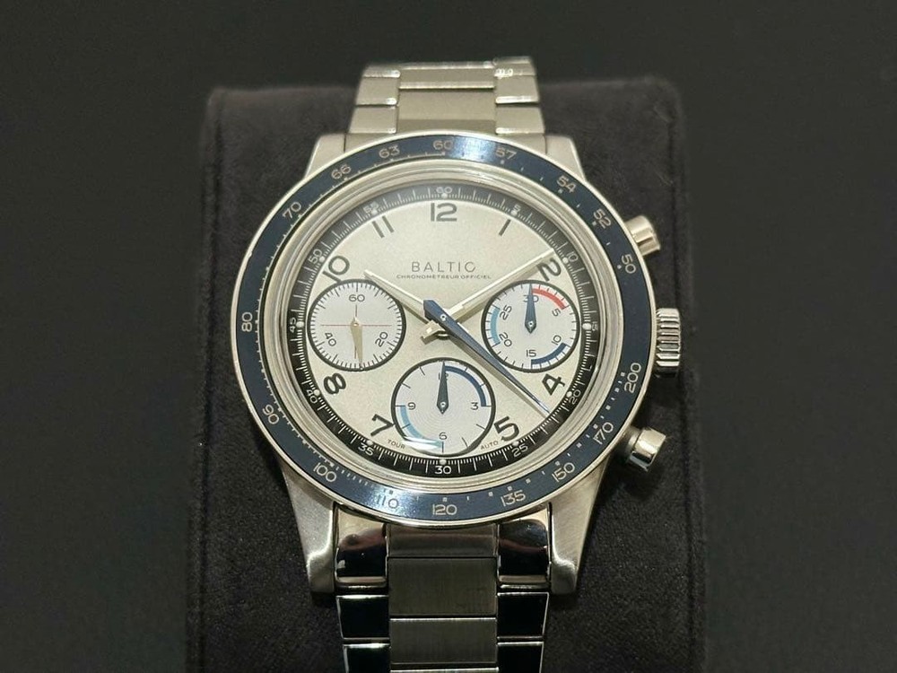 Baltic Tricompax x Tour Auto 2024 Limited Men's Watch Wound Chronograph Full Set