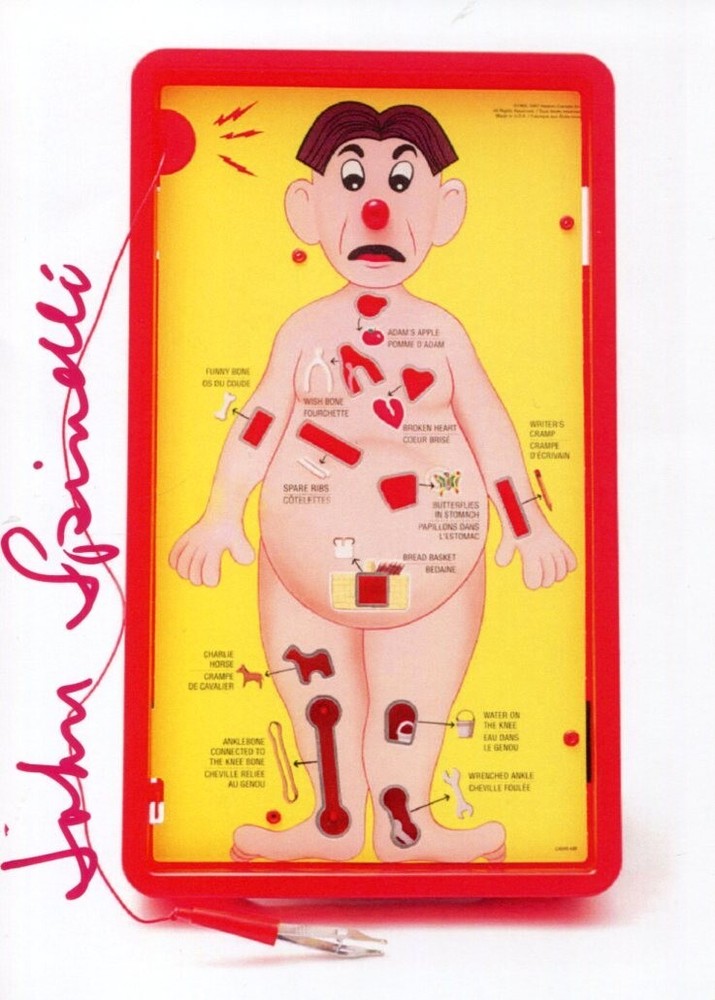 John Spinelli signed Operation board game inventor autograph photo