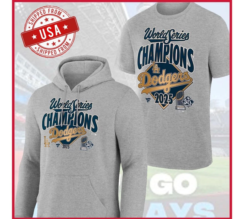 BEST CHOICE!!! LA Dodgers 2025 World Series Champions Locker T-Shirt or Hoodie