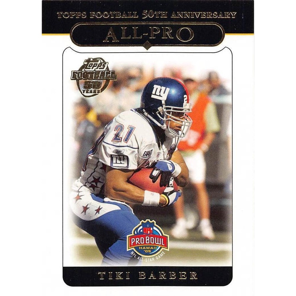 2005 Topps #333 Tiki Barber