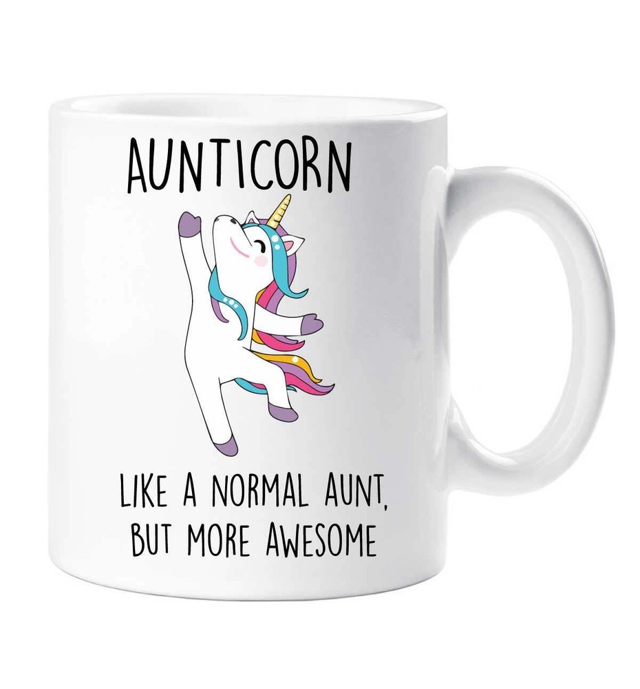 Aunticorn Mug Unicorn Like A Normal Aunt But More Awesome Aunty