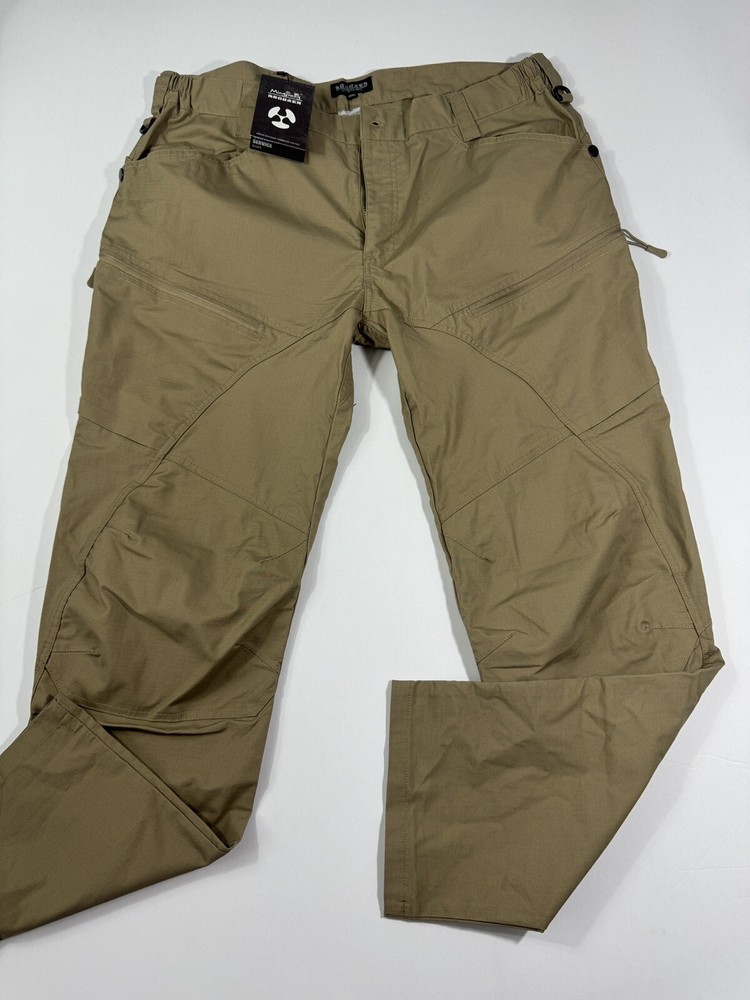 MINGPENG Men's Outdoor Work Military Tactical Pants Lightweight Rip-Stop Sz 3XL