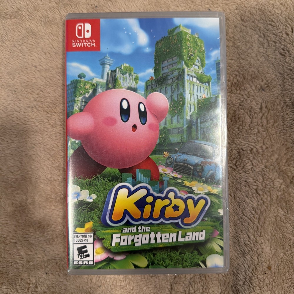 Kirby and the Forgotten Land Switch Brand New Game (2022 Multiplayer Platform)
