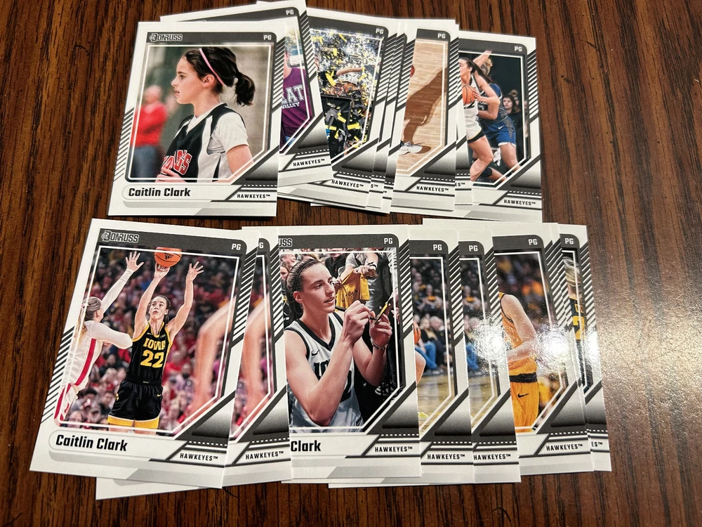 2024 Panini Caitlin Clark Collection - Base Donruss Metalized #13 Caitlin Clark (RC)