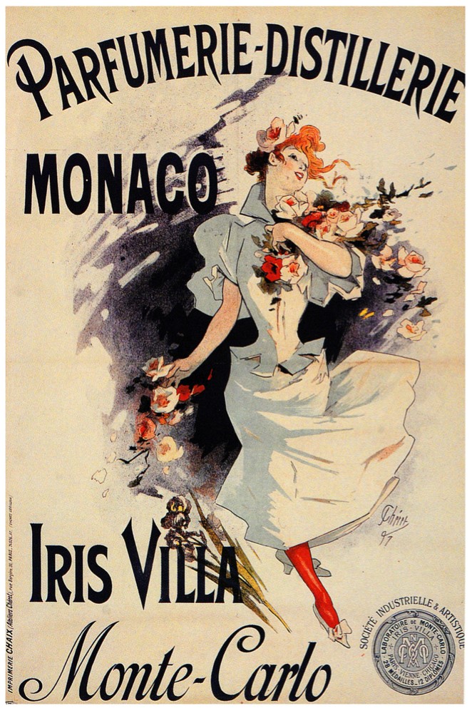 French Perfume Poster.Monaco.Home Wall art Decor.interior Decoration design.774i