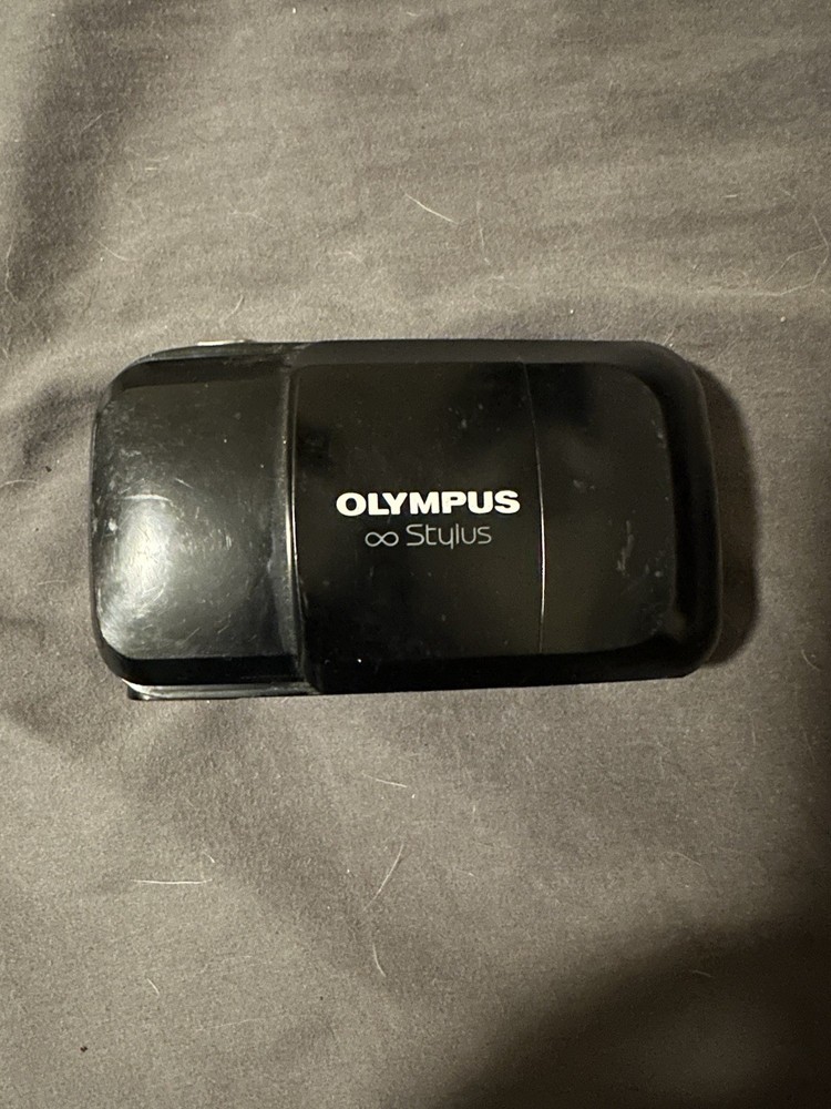 Olympus Infinity Stylus 35mm Point and Shoot Film Camera with Sharp Lens