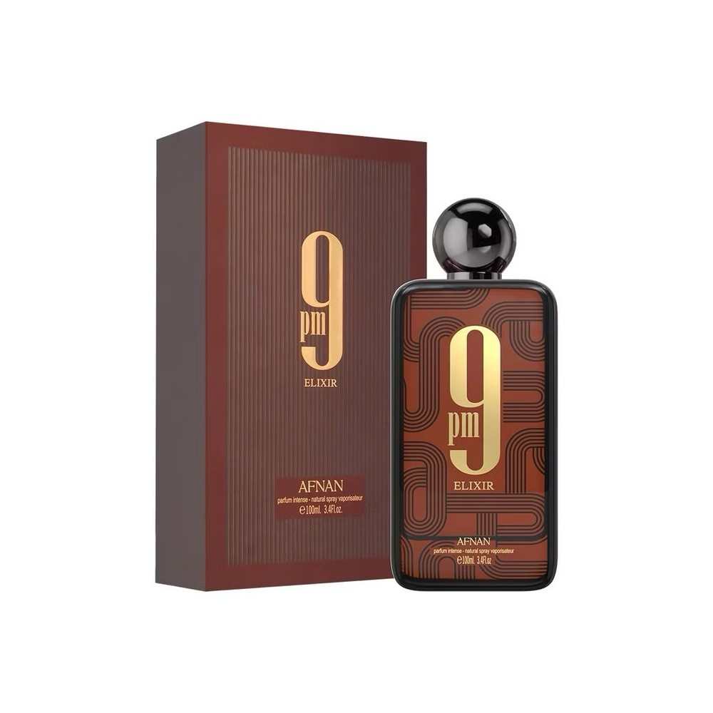 Afnan 9PM Elixir Unisex Extrait de Parfum 3.4 fl oz 100ml