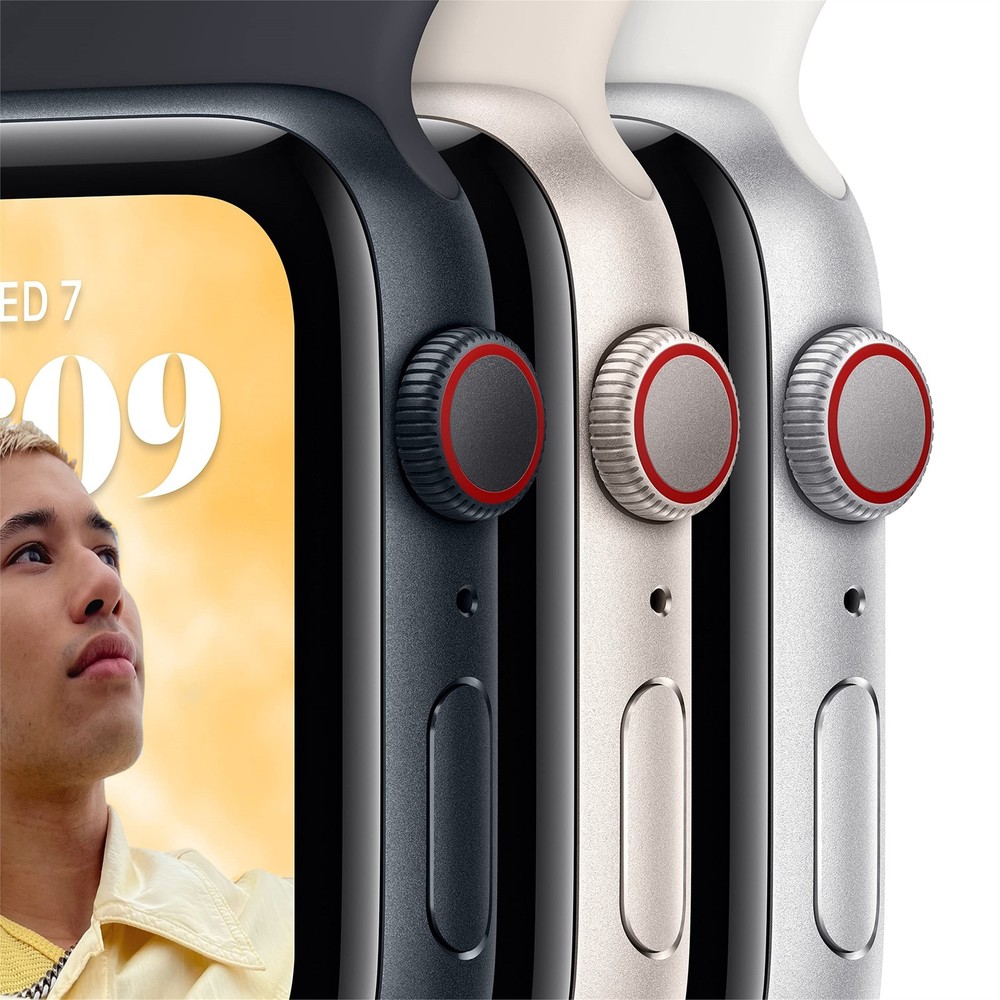 Apple Watch SE (2nd Gen) GPS + Cellular 40mm Aluminium Case Sport Band Excellent
