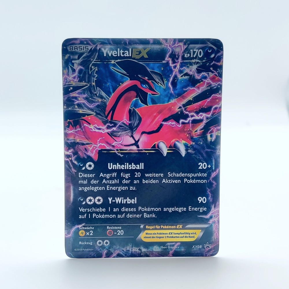 Yveltal EX XY08 Blackstar Promo Pokemon TCG Card English