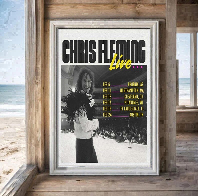 Poster Chris Fleming Tour Feb 2026