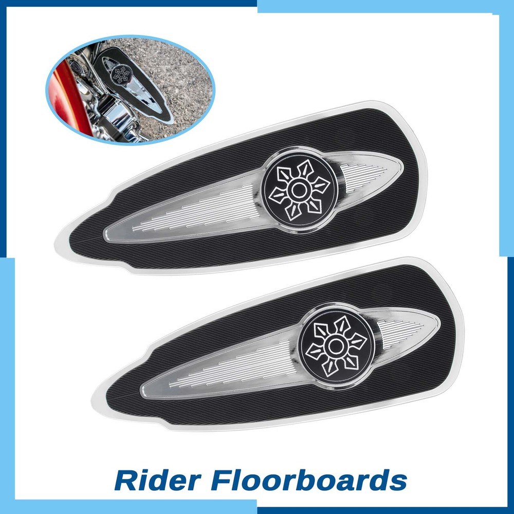 For Indian Challenger Chieftain Pursuit Dark Horse Roadmaster Rider Floorboards