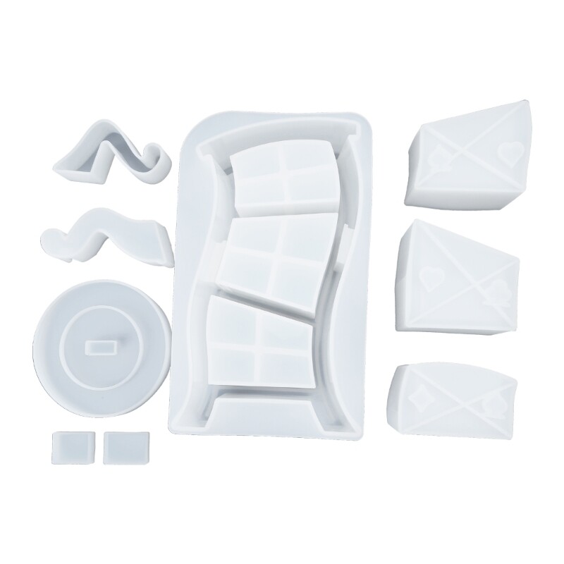 Twisted Drawer Resin Silicone Mold for DIY Storage Box Decoration  