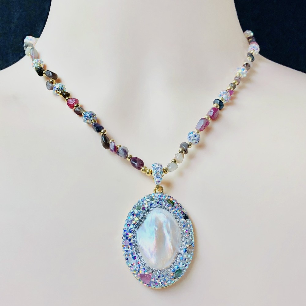 Luxury Natural Pearl Choker Necklace for Women Elegant Party Jewelry Gift