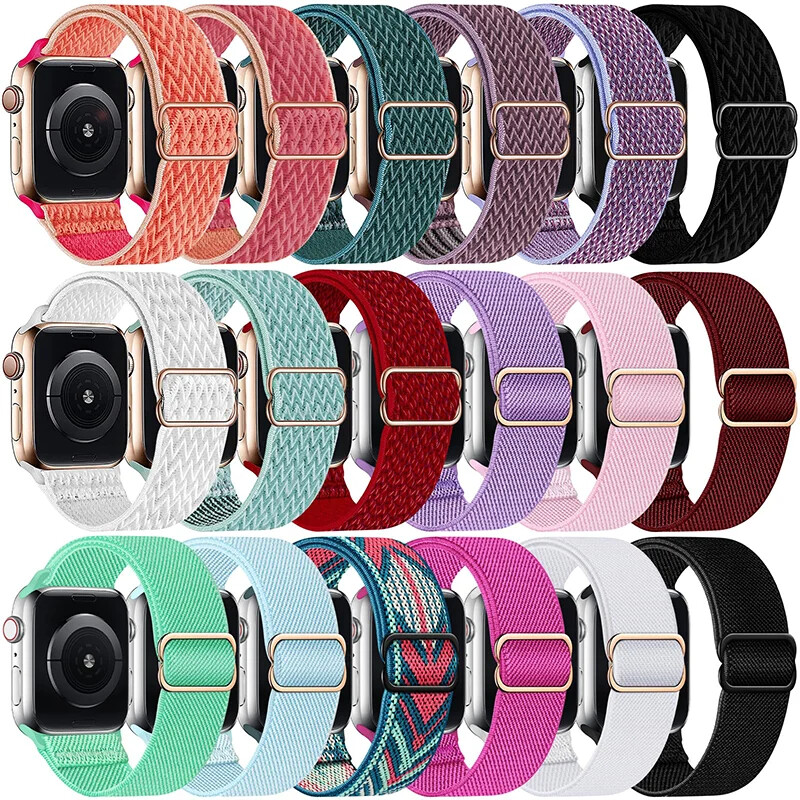 Nylon Band Strap for Apple Watch Series Ultra 2 10 9 8 7  40/41/42/44/45/46/49mm
