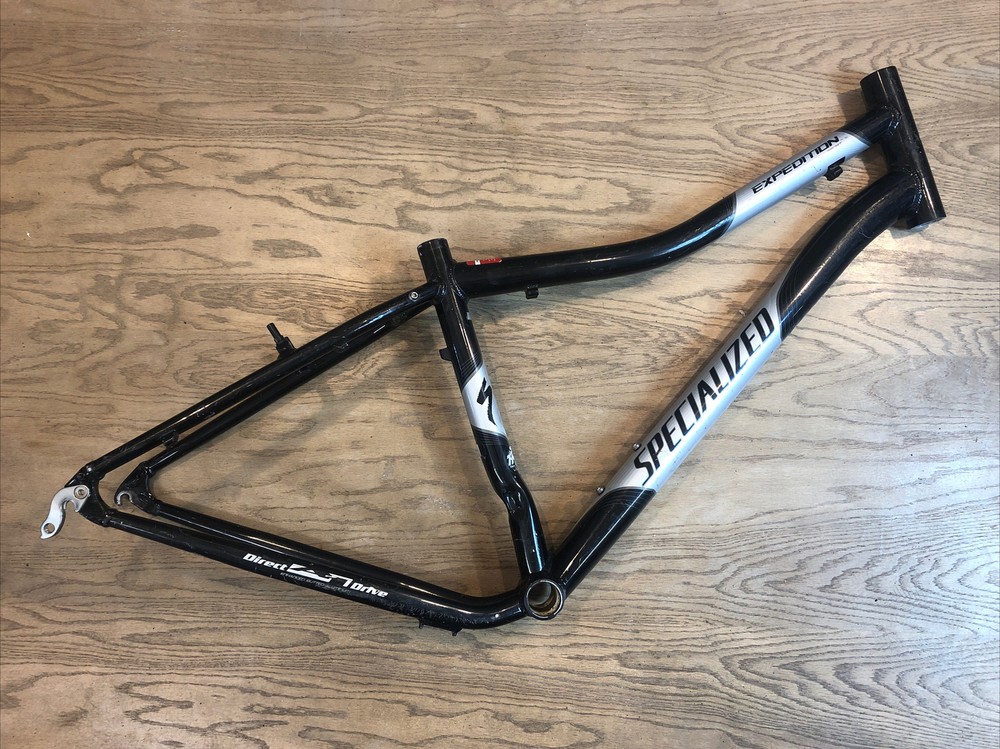 Specialized Expedition Sport Hybrid 26” Medium Bicycle Frame￼ Black Silver