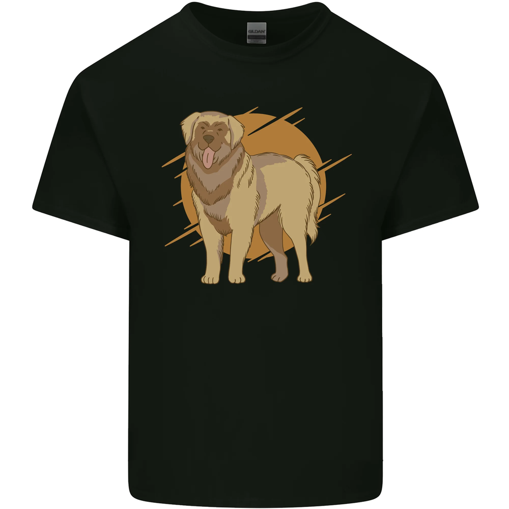 A Leonberger Dog Mens Cotton T-Shirt Tee Top
