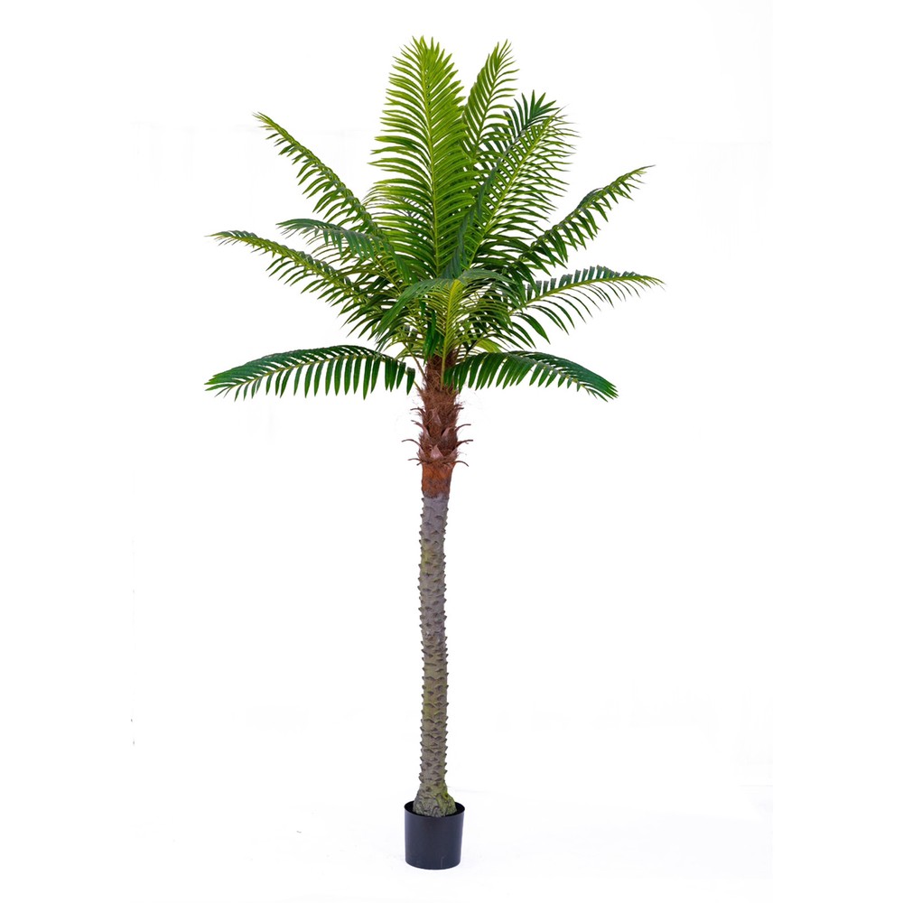 Tall 260cm 8.5ft Artificial Phoenix Palm Tree for Indoor Outdoor Decor Purposes