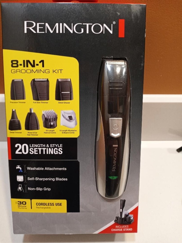 Remington Platinum 8-in-1 Grooming System