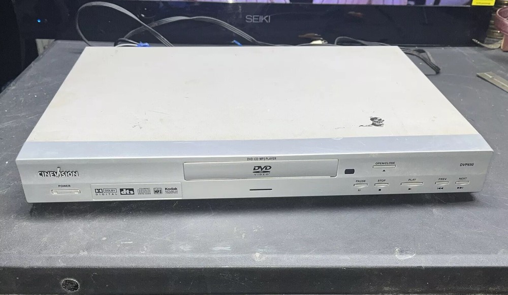Cinevision DVP650 DVD, CD , MP3 Player working tested