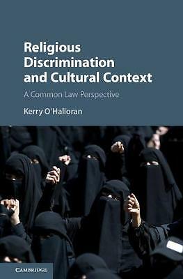 Religious Discrimination and Cultural Context A Common Law Perspective Hardback