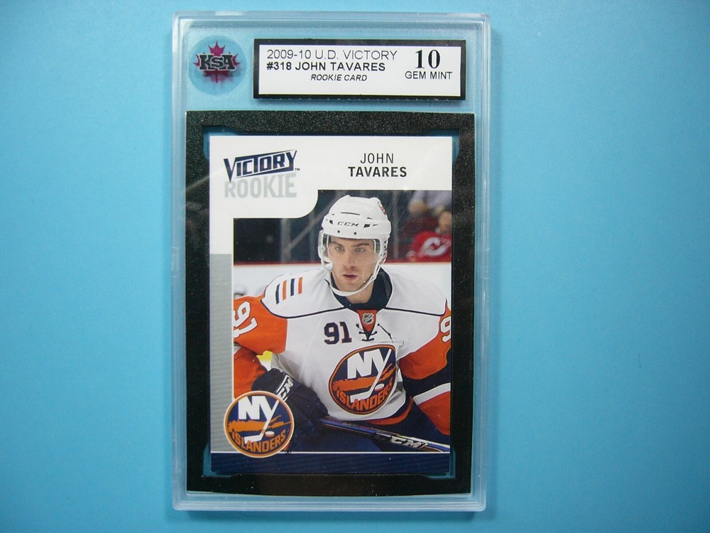 2009-10 Upper Deck Victory John Tavares Rookie RC KSA 10 UD Graded Hockey Card