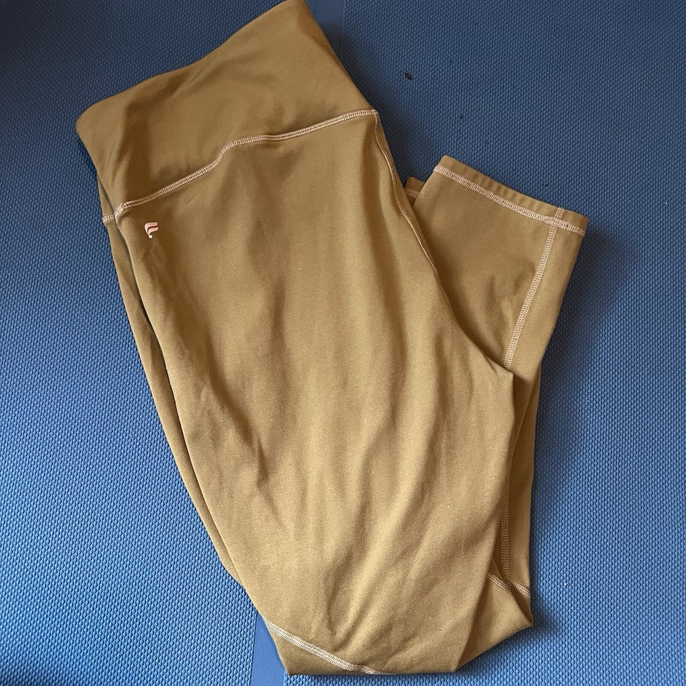 Fabletics Motion 365 High Waist XXL Olive Green 25in Leggings