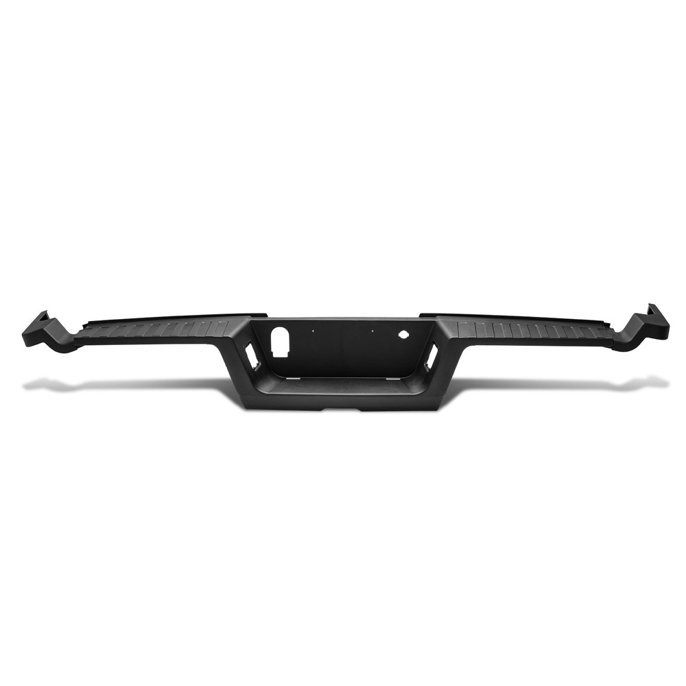 Fit 17-22 Ford F-250 F-350 SD Black ABS Rear Bumper Step Pad w/o Sensor Holes