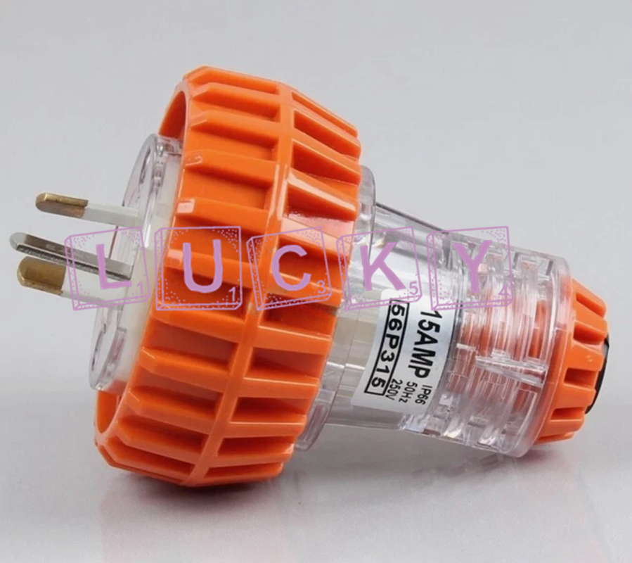 10PCS NEW FOR Industrial plug 56P315 15A 250V 3-core Waterproof Connector Plug