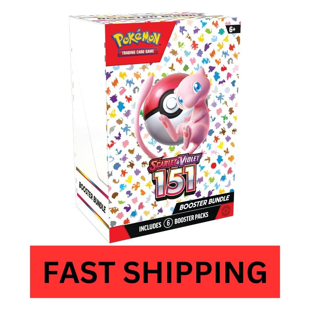 Pokemon TCG Scarlet & Violet 151 Booster Bundle Factory Sealed