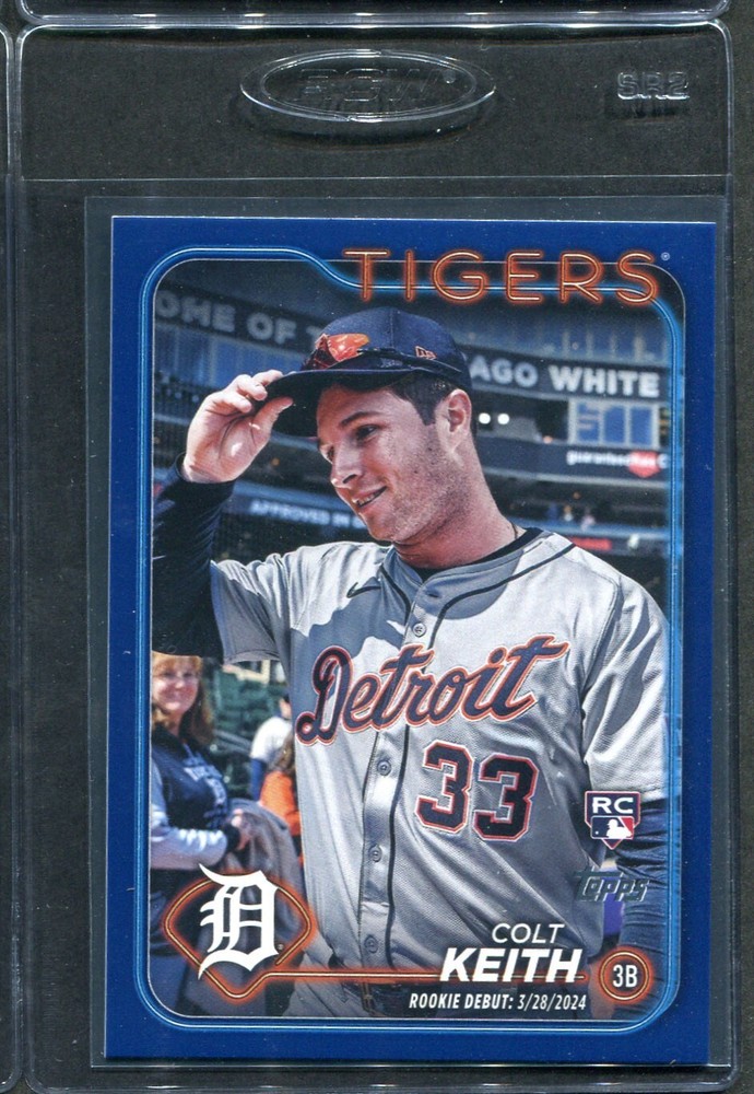 2024 Topps Update Royal Blue Colt Keith RC #US192 Tigers