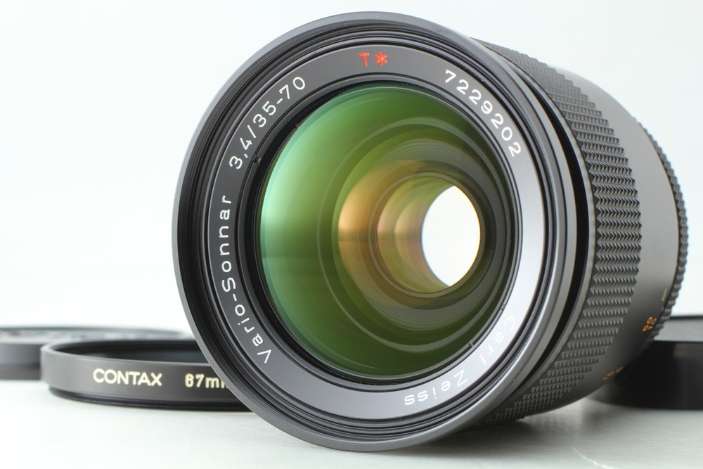 Near Mint Contax Carl Zeiss Vario-Sonnar 35-70mm F3.4 MMJ C/Y Lens from Japan